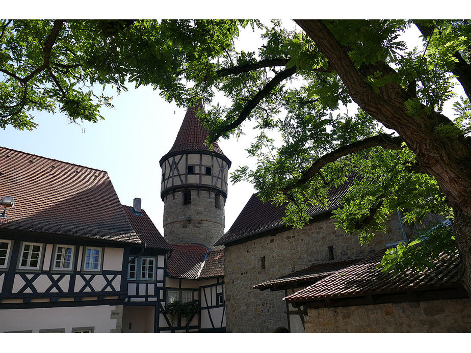 Sankt Crescentius on Tour in Ostheim und auf dem Kreuzberg (Foto: Karl-Franz Thiede)